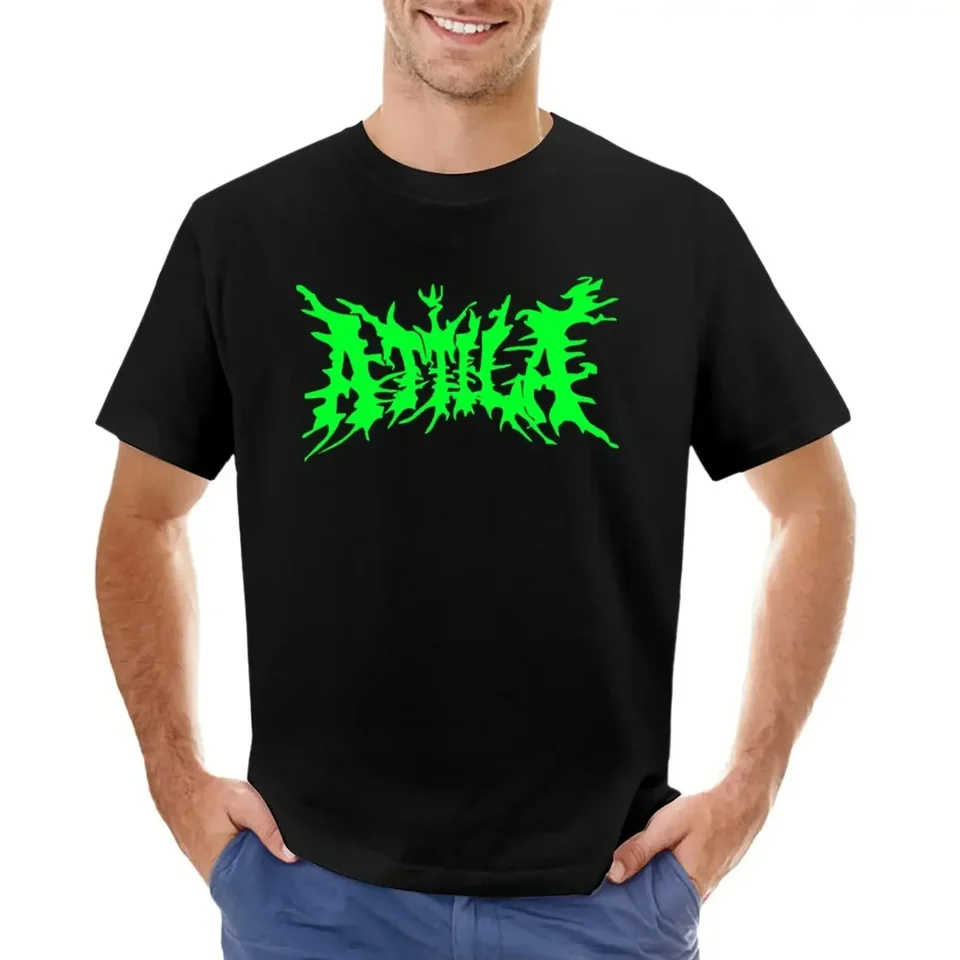 Attila Classic T-Shirt Animal Prinfor Boys Boys Whites Plus veľkosti Ťažkosti pre mužov