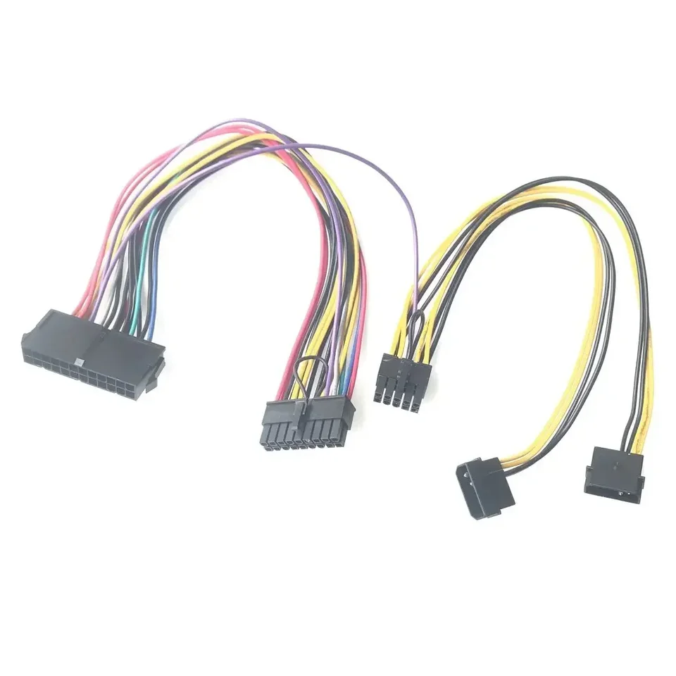 ATX 24P IDE 4P 4PIN MOLEX až 18P 18P 10P Prevodník Power káblového kábla PSU pre základnú dosku HP Z800 Workstation