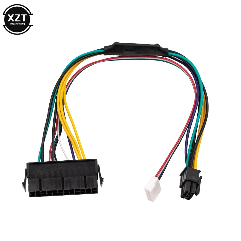 ATX 24pin na základnú dosku 2-ports 6pin adaptér PSU napájací kábel pre HP Z220 Z230 SFF Mainboard Server Workstation