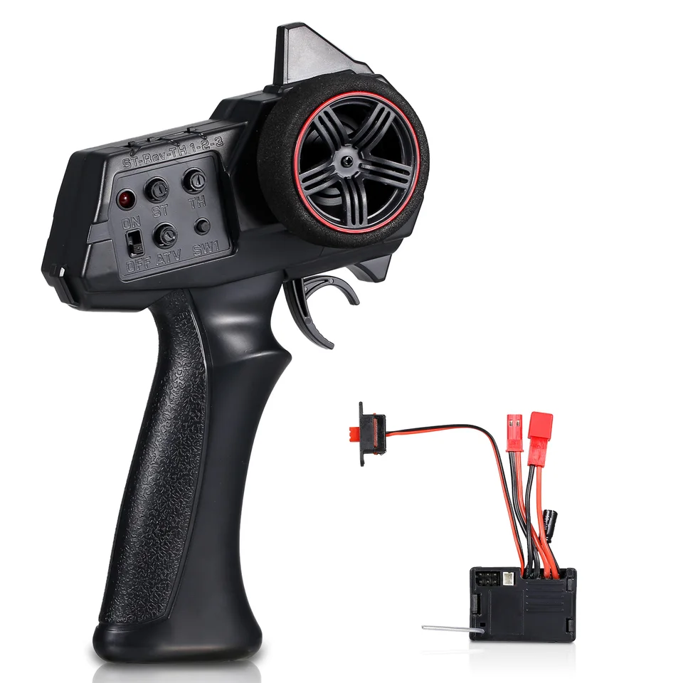 Austar AX-7S 2,4G 3CH diaľkový ovládač s vysielateľom s 2 v 1 prijímači ESC pre 1/14 1/16 1/18 1/24 1/28 1/32 RC CAR RC čln RC