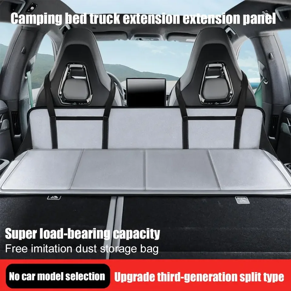 Auta Camping Bed Bed Pad Skladacie cestovné matrace auto Extra dlhá matrac pre Tesla model Y/3 Ford Honda Mat