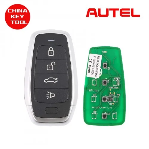 Autel iKeyat004cl Nezávislé tlačidlá Universal Smart Remote Key 4