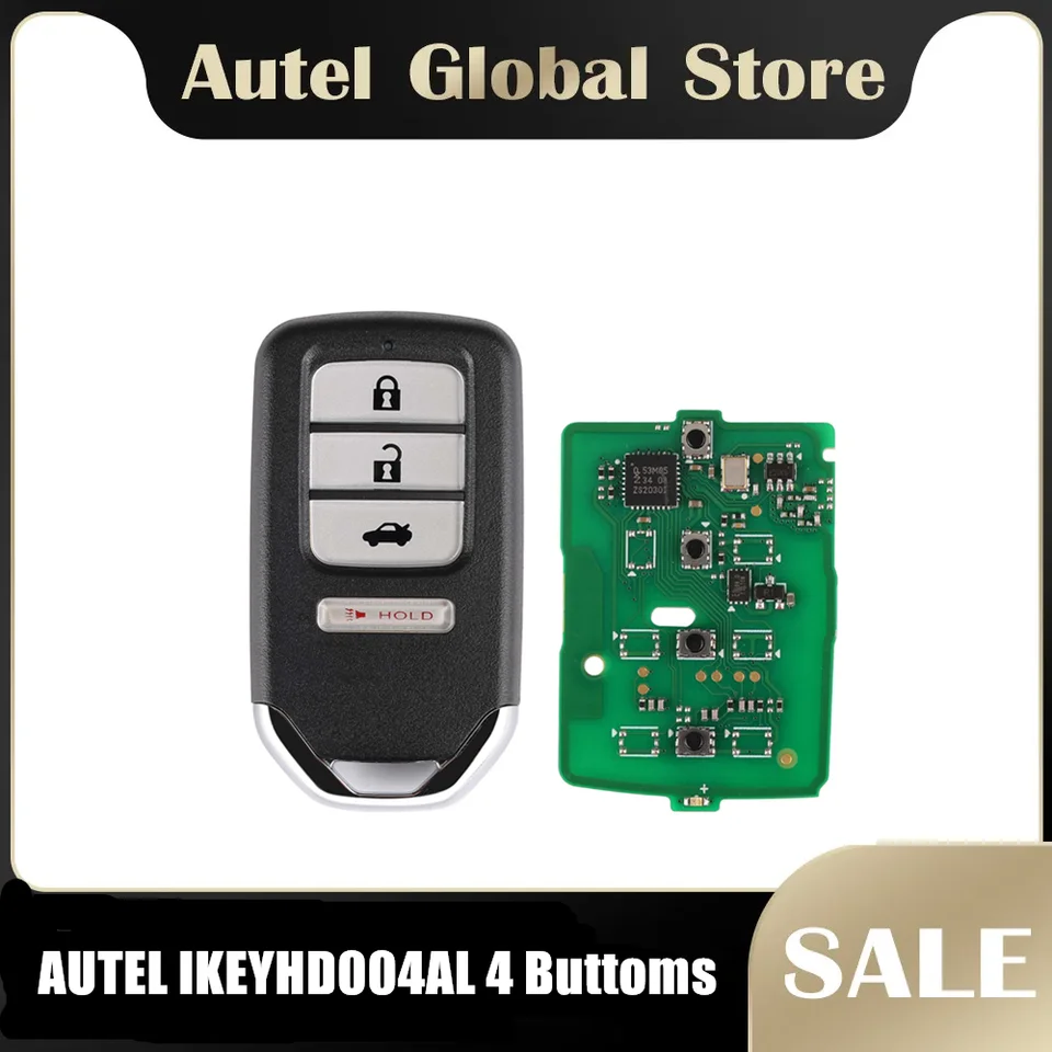Autel Ikeyhd004Al pre Honda 4 Buttons Smart Universal Key pre KM100 KM100E IM508 IM608 PRO