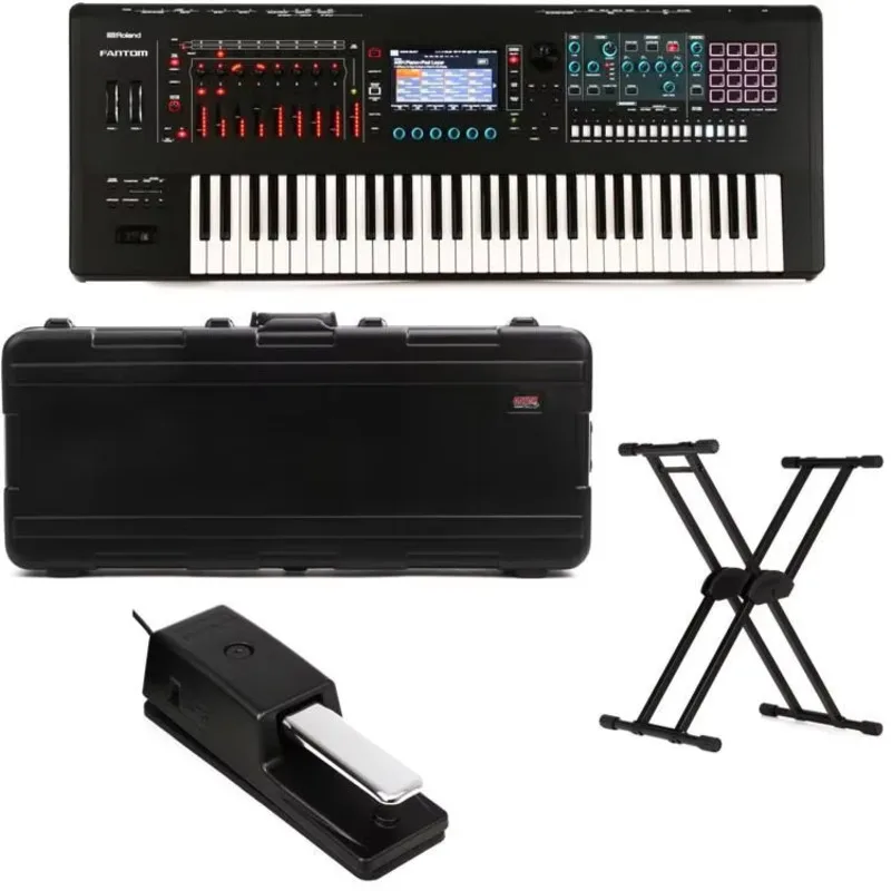 Autentická zľavová cena Roland Fantom-6 Klávesnica syntetizátora