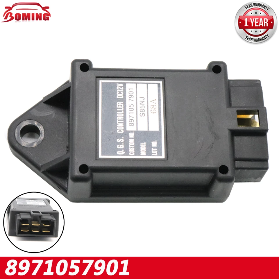 Auto 12v 6pinové reléové reléové reléové relé 8971057901 pre Hitachi EG30 ZX27U ZX30U ZX35U ZX40U ZX50U ZX55UR ZX55UR-HHE ISUZU 4JG2 4LB1