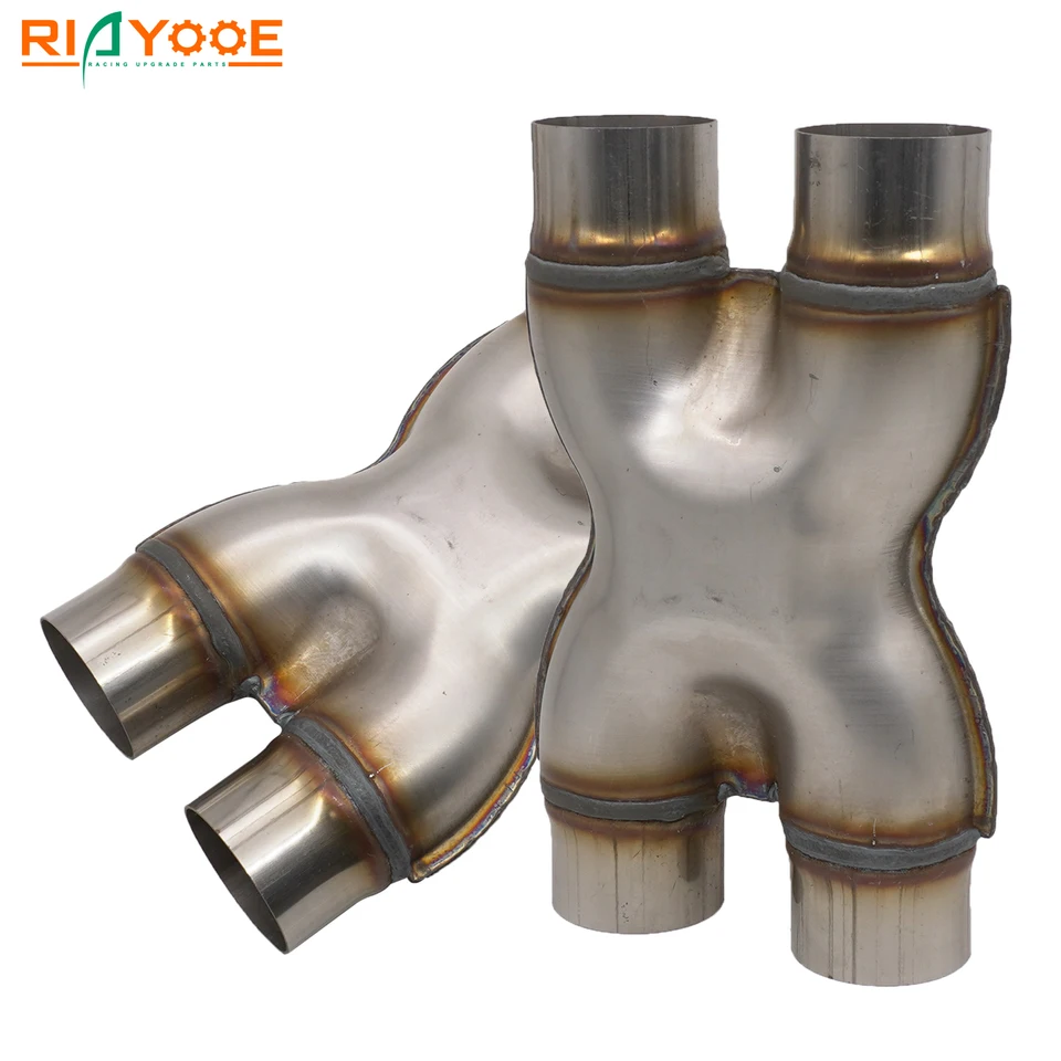 Auto 409 Výfuk z nehrdzavejúcej ocele H Pipe 2 