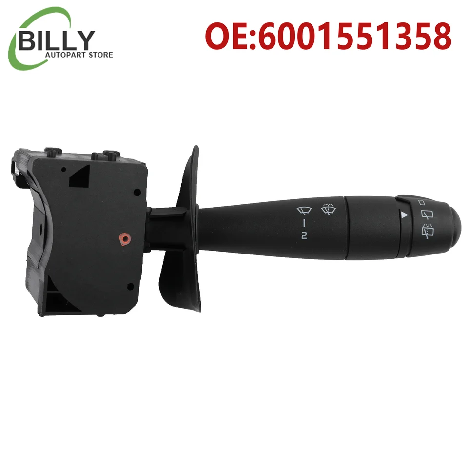 Auto 6001551358 6001551357 251694 7701049615 Spínač stierača čelného skla pre Dacia Duster Loagn Sander