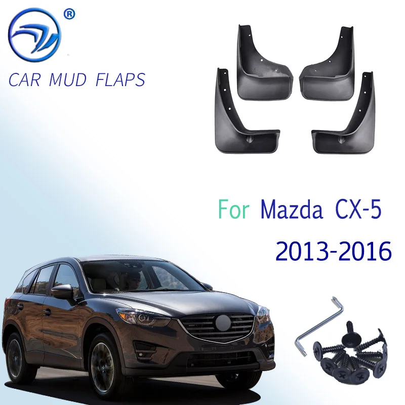 Auto bahenné klapky bahenné chrániče Splash Guards bahenný strážca blatníka Fender ochranca pre Mazda CX-5 CX5 2012 2013 2014 2015 2015 2016