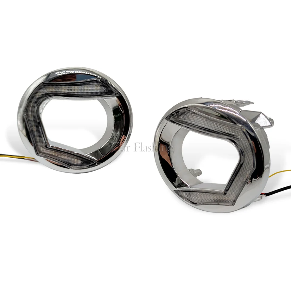 Auto DRL for Land Cruiser Prado FJ150 2700 4000 LC150 2014 2015 2016 LED denné denné svetlo hmlové lampa CVOER s odbočkovým signálom