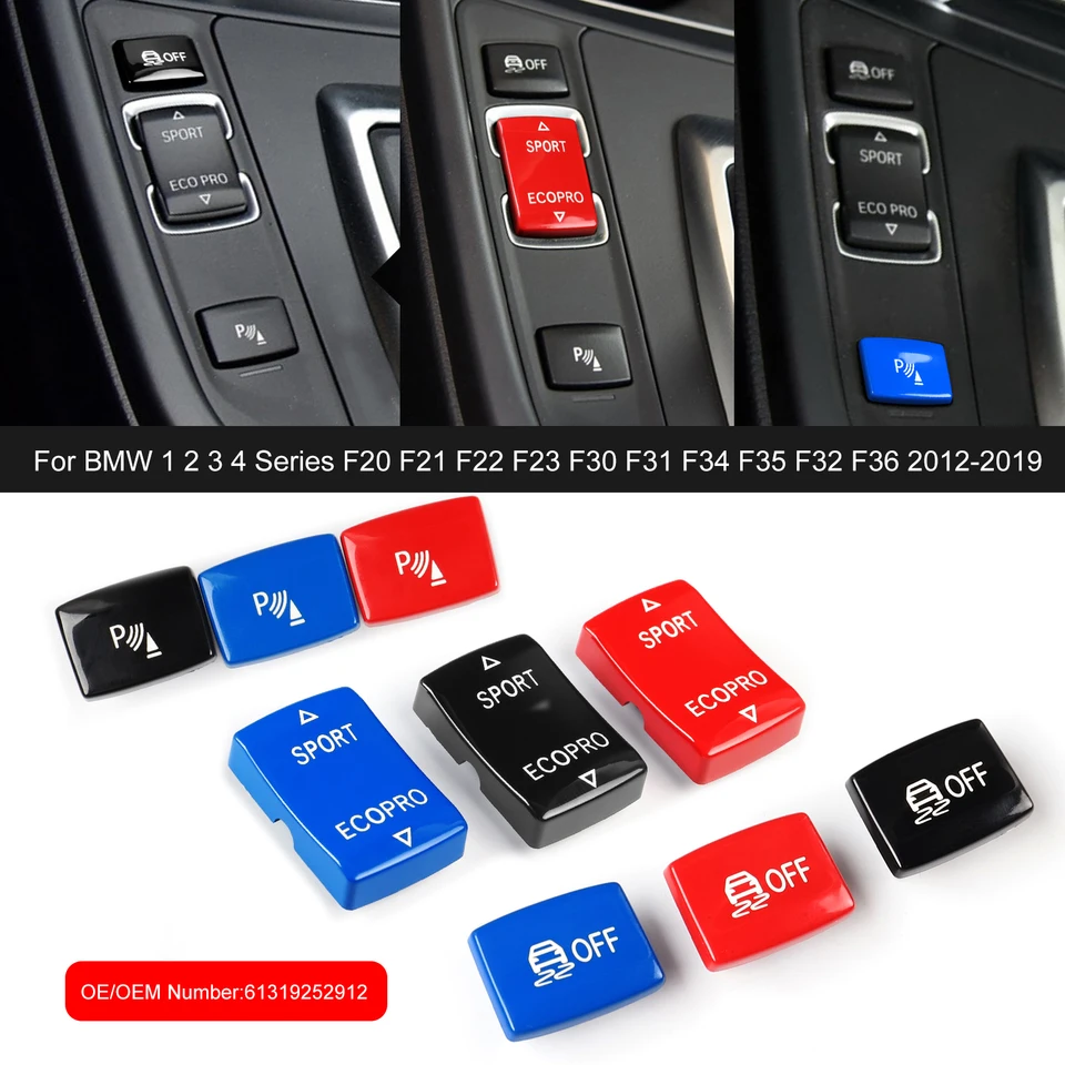 Auto ESP Antislip Switch Sport Guttons Radar Sensor Key pre BMW 1 2 3 4 Series F20 F21 F22 F23 F30 F31 F34 F35 F32 F36 2012-2019