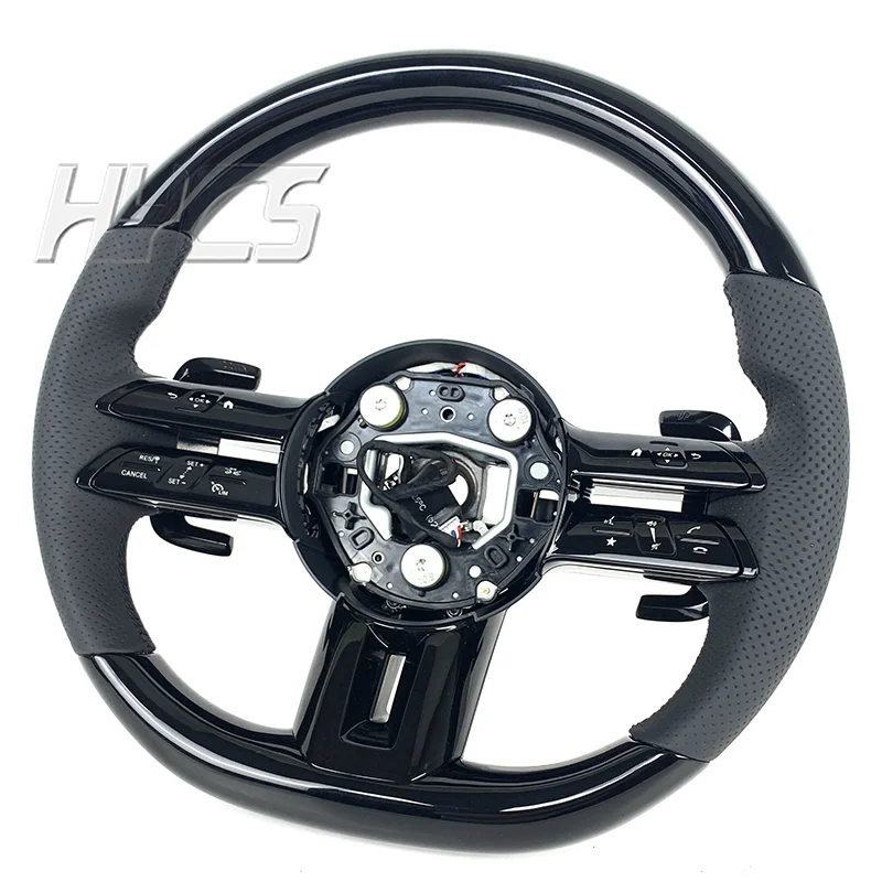 Auto interiérový klavír Čierny volant pre Mercedes AMG SL550 CL K63 W212 S550 G500 C CLASS G CLASS