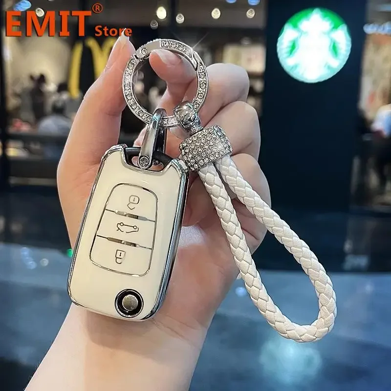 Auto kľúč pre veľkú stenu GWM C30Ev C30 M2 M4 C50R Wingle 5 6 3 7 Volex Steed Haval GW H5 Diaľkový kryt shell keychain puzdro