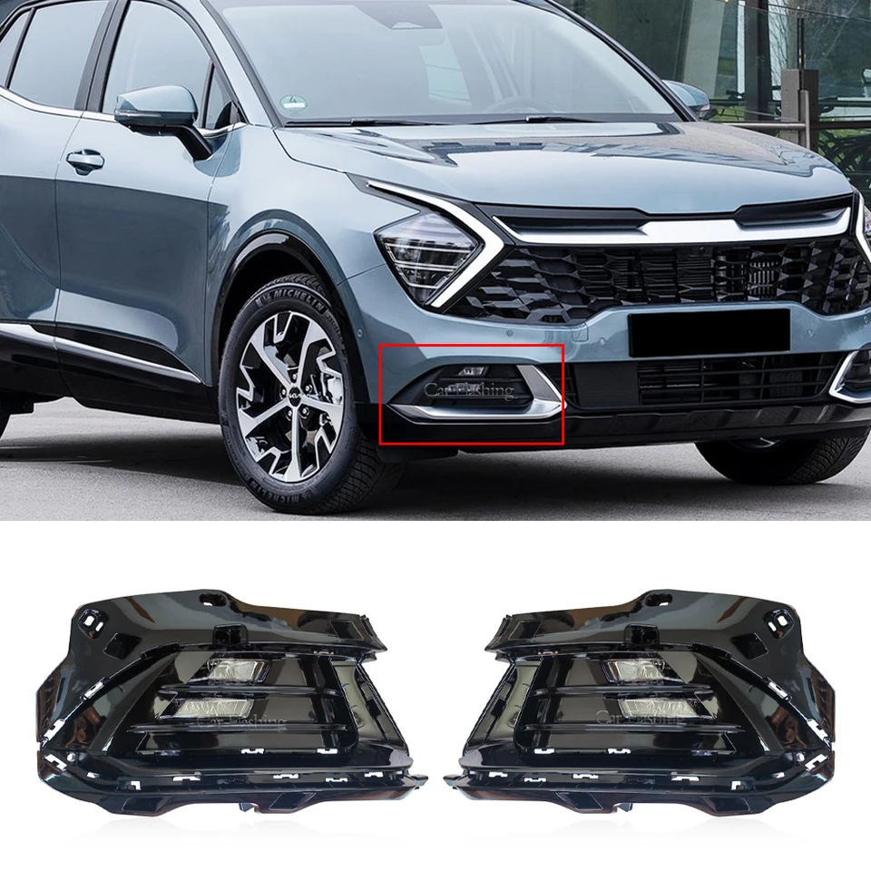 Auto LED DRL DRL Zostava hmlovej hmly pre KIA Sportage KX5 2021 2022 2023