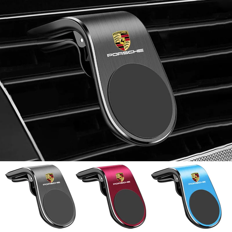 Auto magnetické sacie vzduchové výstupné držiaky Doplnky pre Porsche Cayenne Panamera Macan 911 718 Taycan Boxster Cayman 918 PAUN