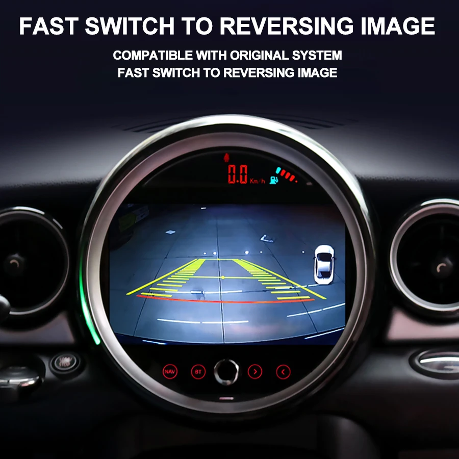 Auto multimediálne Android 13.0 Player GPS pre BMW Mini Cooper 2011-2016 R55 R56 Peaceman Clubman Convertible Navi Head Unit Stereo