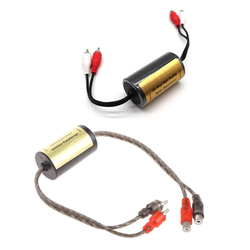 Auto multimediálny hráč stereo-audio filter izolácia pozemného domáceho stereo-amplifikátora hluk supresor automobilu Automobilové doplnky