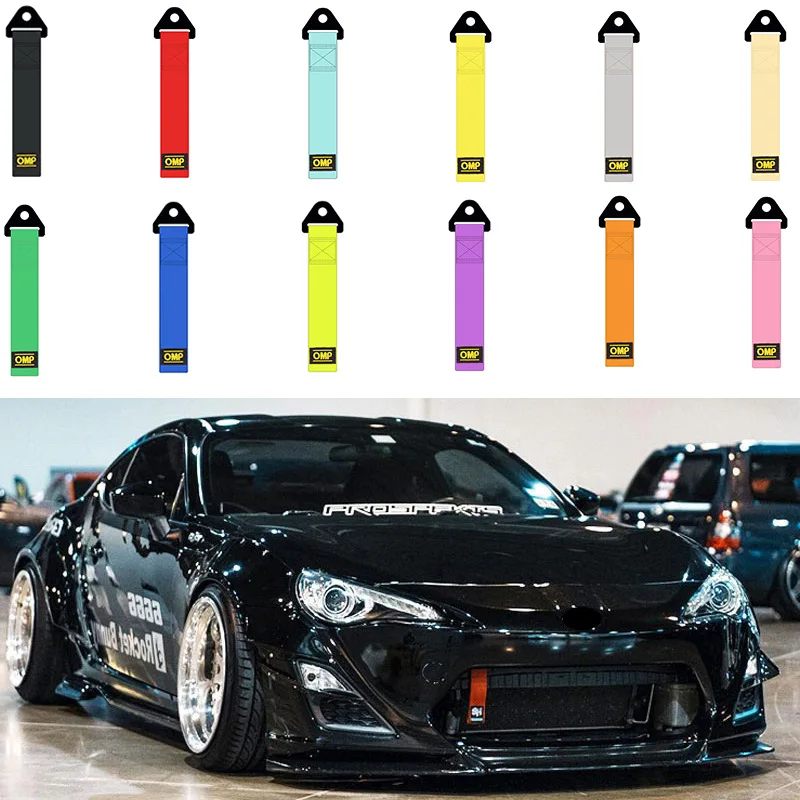 Auto nylonové vlečné lano vlečie po poistenie lana predný nárazník vleč