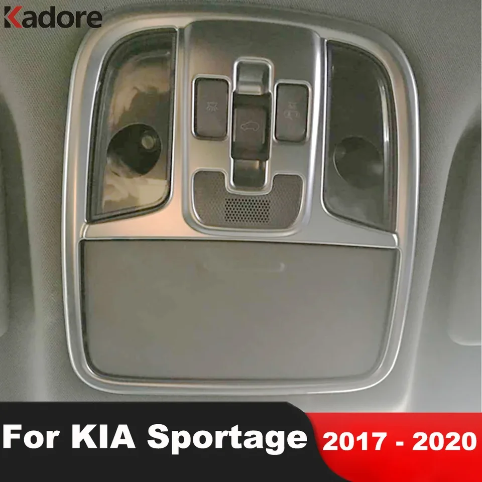 Auto prednej zadnej strechy Čítanie svetla Lamp Cover Tink pre Kia Sportage 2017 2018 2019 2020