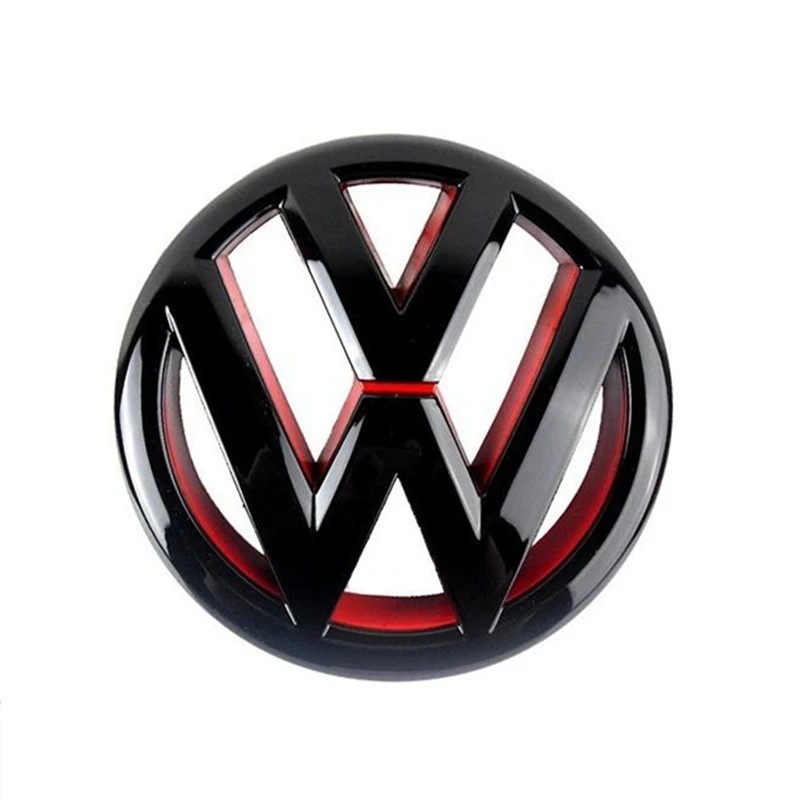 Auto predného grilu Zadný kmeň Emblem Velko veko Logo Sticker pre VW Volkswagen Golf 6 Golf6 Mk6 GTI Styling Automatické prístupy