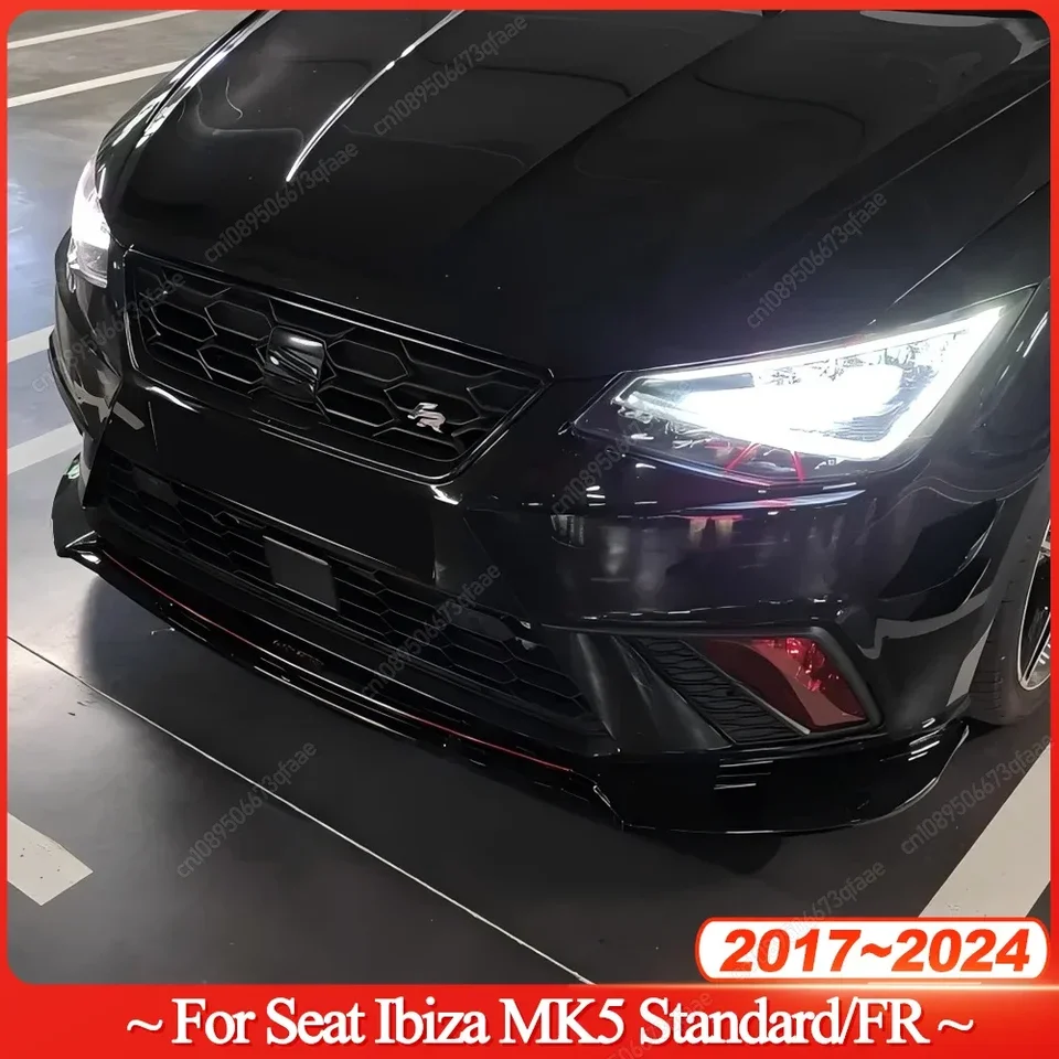 Auto predného nárazníka dolného difúzora Splitter pre sedadlo Ibiza MK5 Standard/FR 2017-2024+ Kit