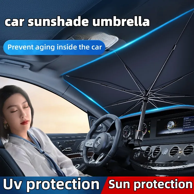 Auto slnečné okno slnečno slnečné žiarenie slnečného žiarenia Sun Sun Shield predné čelné sklo parkovacie materiály Parkovisko