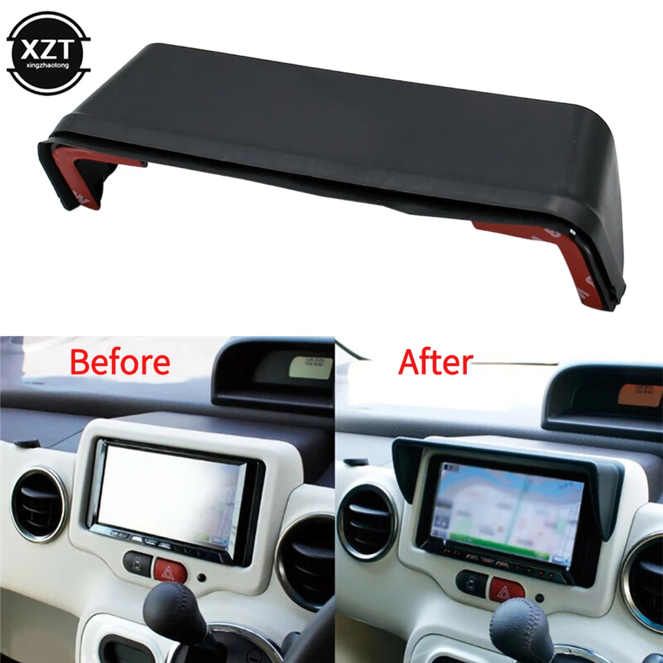 Auto Sunshade Visor Lens Cover Cover Auto v prístrojovej obrazovke Sun Shade Sun Visor pre 7 