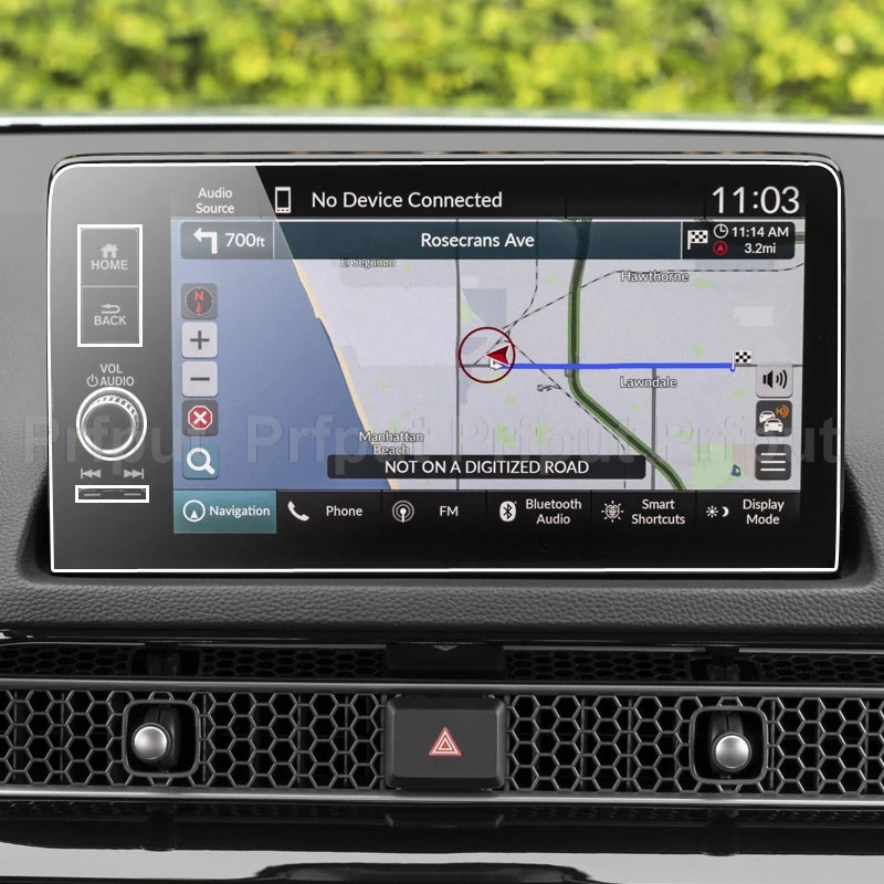 Auto Touch GPS navigačná obrazovka Ochranné tvrdené sklenené sklo pre Honda Civic 11 Generation 2022 11. Civic