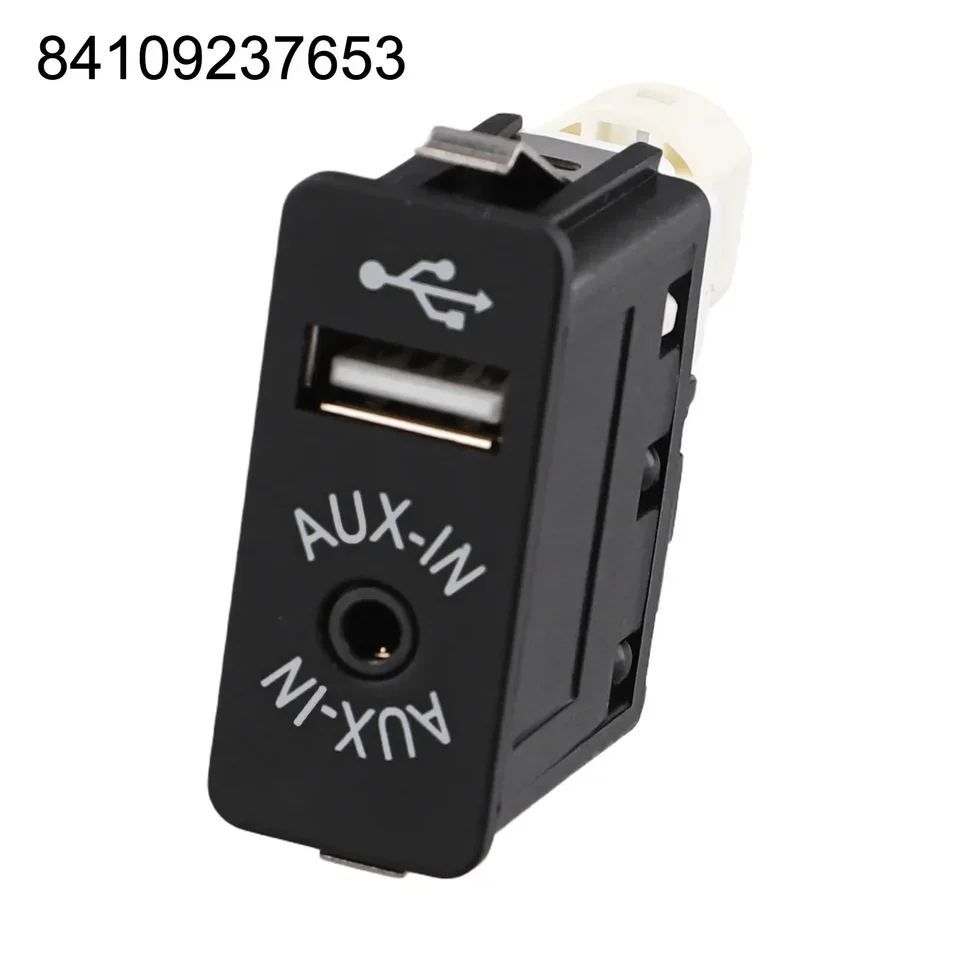 Auto USB AUX v zásuvke portu soketu pre BMW 1 Series E81 E87 E88 E82 E90 E91 E92 E93 E60 E61 OEM číslo 84109237653