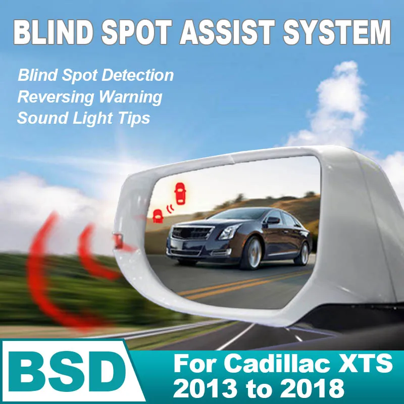 Auto zrkadlové BSD BSM BSA Lane Change Change Detection System Systém parkovacieho snímača pre Cadillac XTS 2013 až 2018 Automatické diely