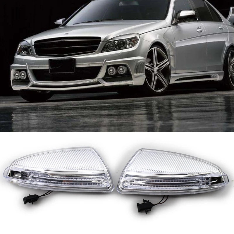 Auto ľavého/pravého spätného zrkadla Otočenie signálneho svetla pre C.Class W204 W164 2007-2011