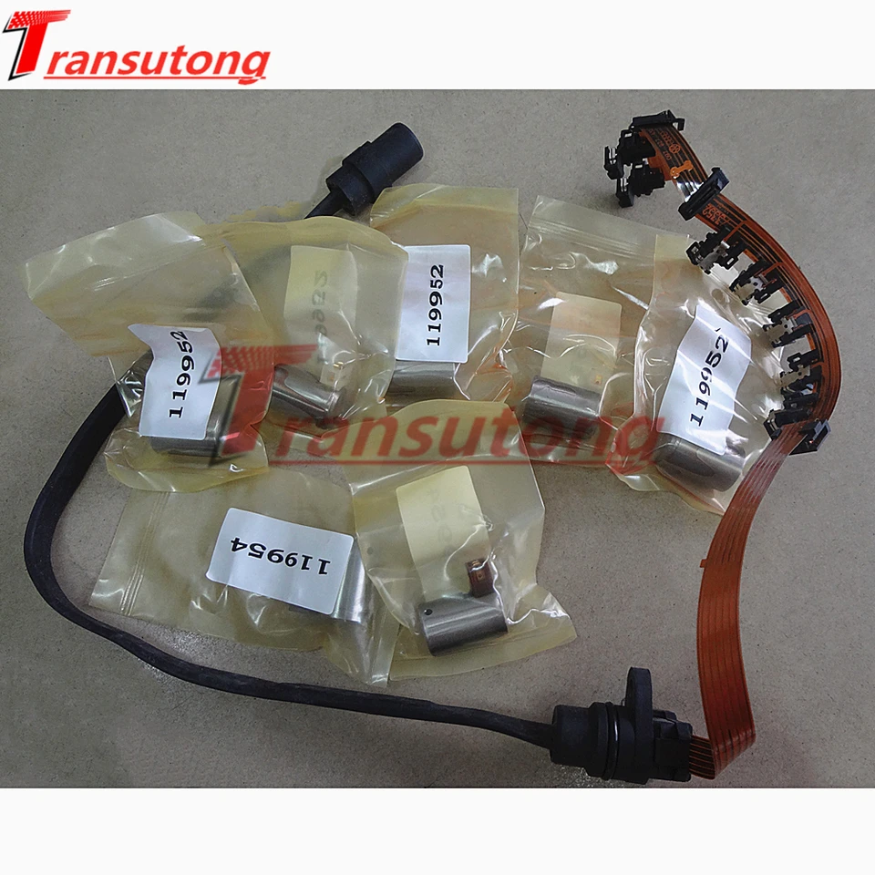 Automatická prevodovka 01M prevodovka solenoidová súprava s drôtovým postrojom 01m 096 095 Fit for Audi VW Jetta Golf Beetle