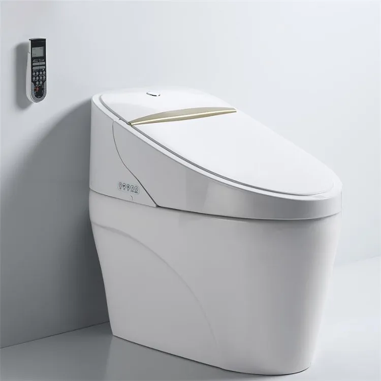 Automatická prevádzka sanitárne výrobky One Piece keramika Moderná kúpeľňa Elektrický bidet inteligentný inteligentný WC toaleta WC