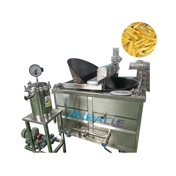Automatické arašidy Fring stroj hlboké fritéza občerstvenia Cena Cena Ferfy stroj na vyprážané zemiakové lupienky Výroba zariadenia