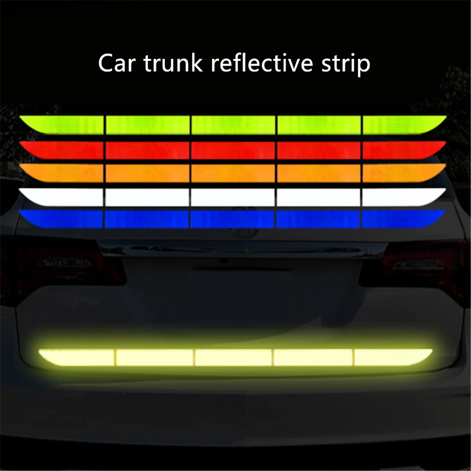 Automatické doplnky Reflexná páska Exteriér pre Audi A1 A3 A4 B6 B8 B9 A3 A5 A6 A7 A8 C5 Q7 Q3 Q5 Q5L SQ5 R8 TT S5 S6 S7 S8