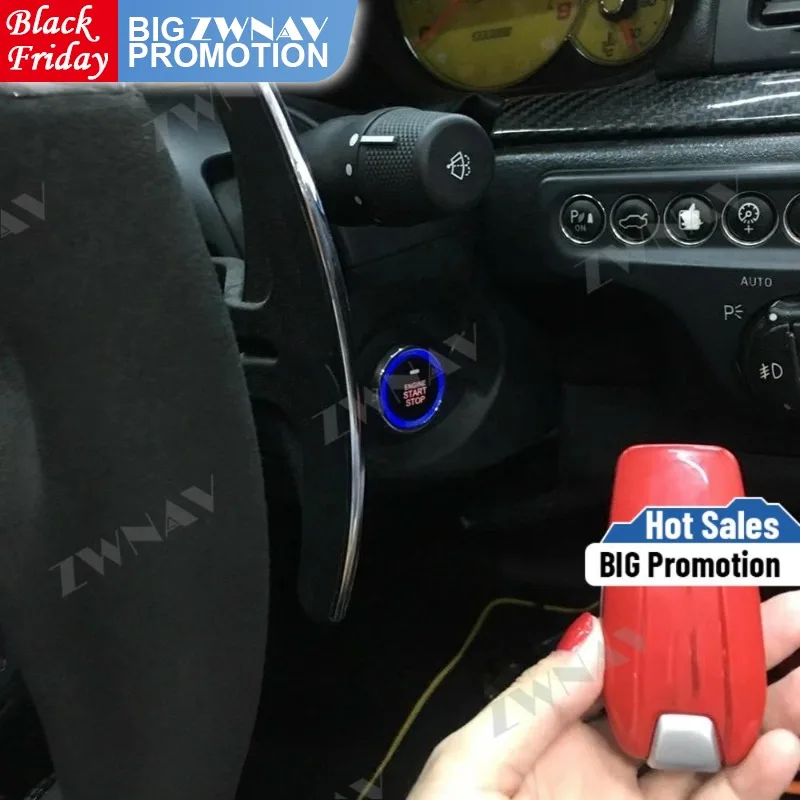 Automatické kliknutím na spustenie inteligentného auta pre kľúč pre OEM Ferrari 430 458 Indukčný automatický zámok a odomknutie
