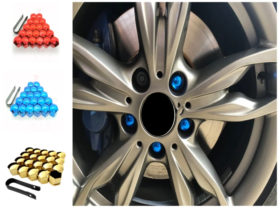 Automatické nábojové skrutkové skrutkové ráfiky exteriéru pre Toyota Yaris Hiace Prius v Hilux Land Tacome Tercel Tiara Van Venza Cruis