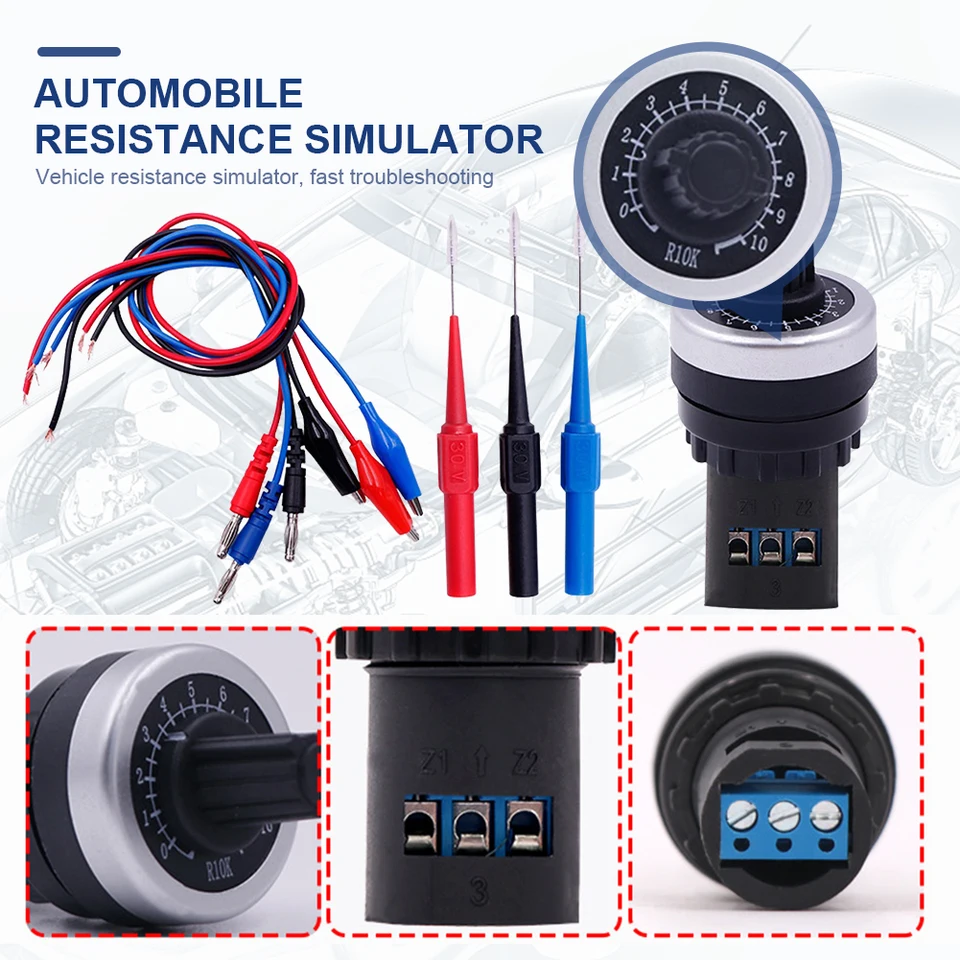 Automatické obvody automobilu Senzor Senzor signálu Signál simulátor paliva Diagnostický nástroj Analógový generátor Senzor odporu nástroje