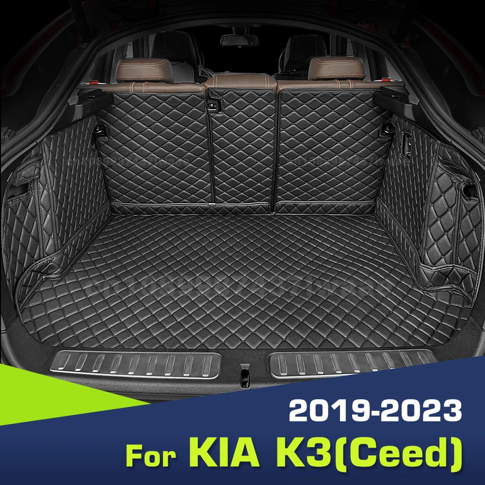 Automatické pokrytie kmeňa pre kufr pre Kia K3/Ceed 2019-2023 2022 2021 2020 Kryt automobilového krytu Pad Cargo Liner Interior Protector príslušenstvo