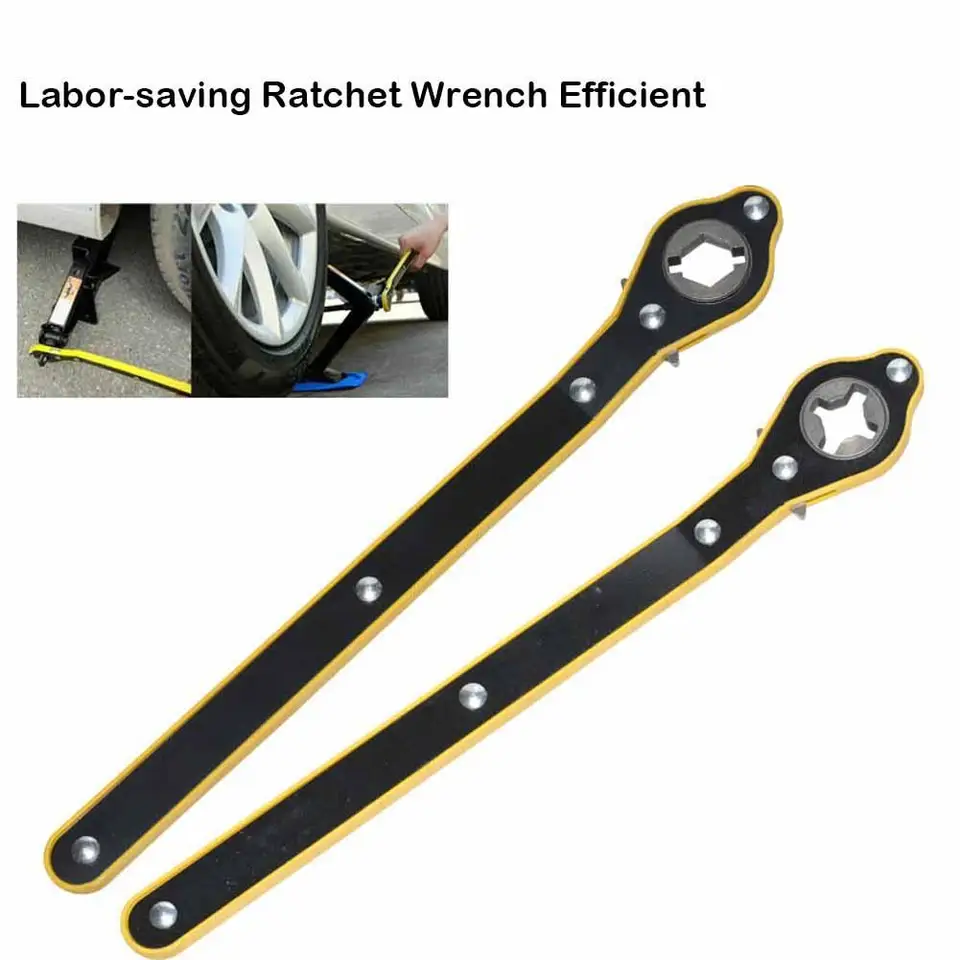 Automatické pracovné úspory Jack Ratchet Wrench Tire Jack Dem. Wrench Cross Jack Labor Saving Wrench Jack Rocker Arm