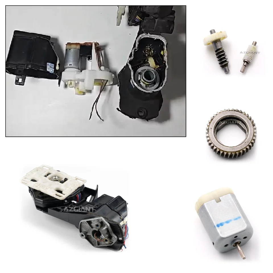 Automatické preklopenie záhybu vyvinul bočné zrkadlo ovládača Motor Soll pre Subaru Legacy 2004-2008 Forester 2003-2008 predná strana L/R