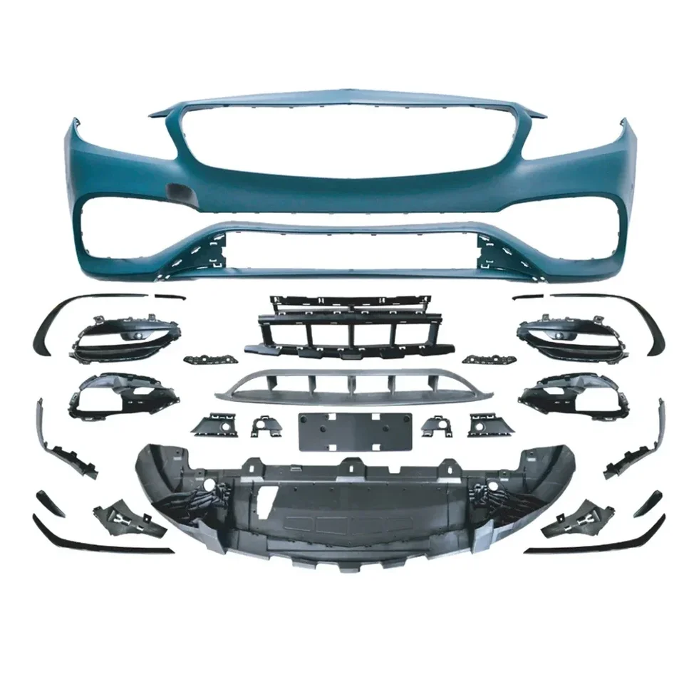 Automatické súpravy tela pre Mercedes Benz A Class W176 upravené na predné súpravy v štýle A45 AMG 2013-2018