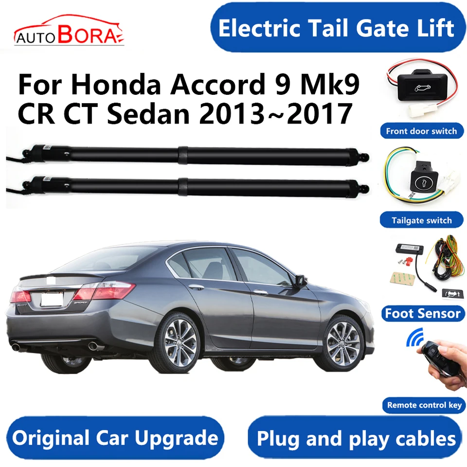 Automatický automatický otvárač na zadné dvere pre Honda Accord 9 Mk9 Cr sedan 2013 ~ 2017