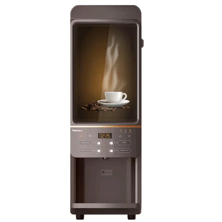 Automatický automatický predajný automatický automat na kávu pre komerčné používanie s konkurencieschopnou cenou na mieru