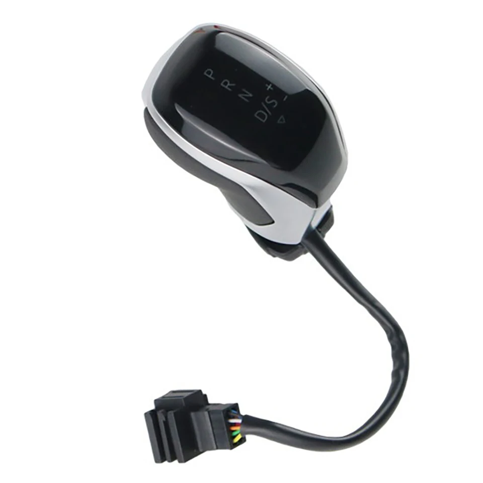 Automatický gombík Gear Shift DSG v White LED Electronic Shift Lever hádzačka pre Golf 6 7 Passat CC B7 Jetta Tiguan Touran