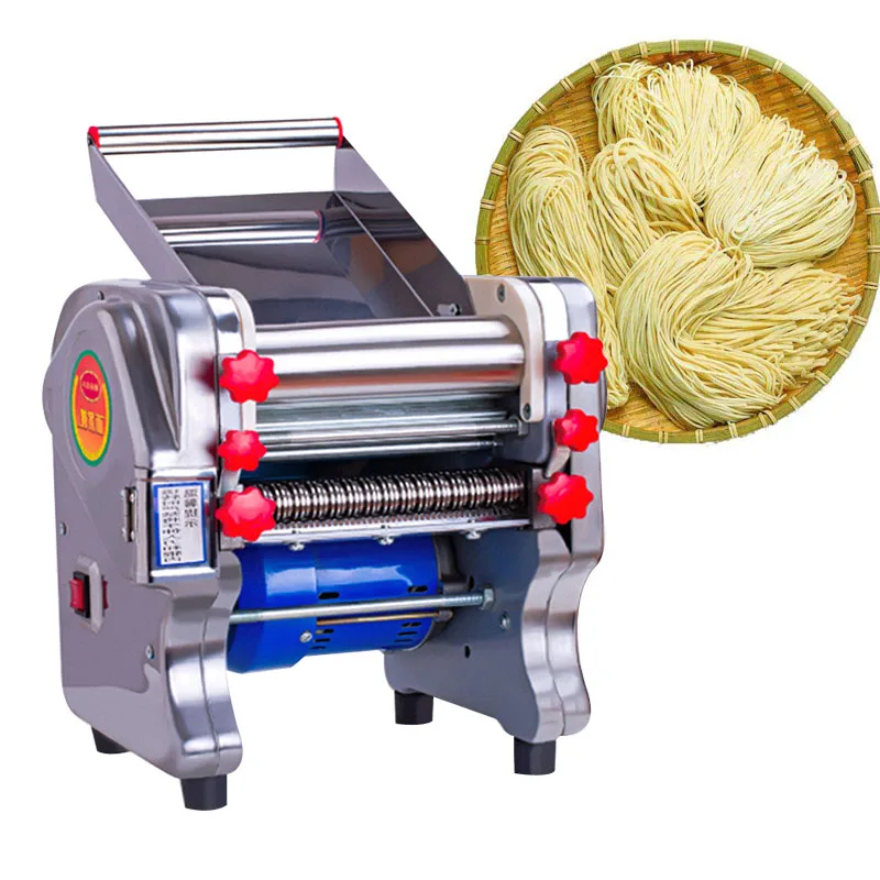Automatický knedlík obalový stroj Wonton Jiaozi Skins Rolling Chaos Leather Slicer Commercial Dumpling Maker rezancový stroj