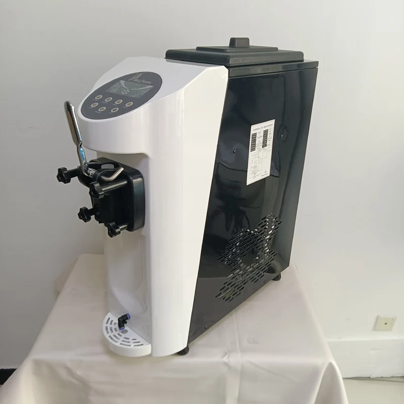 Automatický mäkký zmrzlinový stroj komerčný výrobca R410A R22 Chladivo