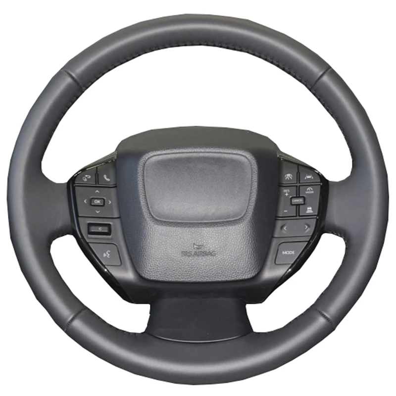Automatický obal krytu volantu pre toyota BZ4X 2022 2023 ručného šitia šitia vrkoč na volante