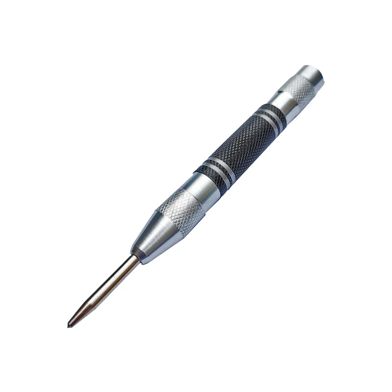 Automatický stredný punč Kerner Woodworking Metal Puncher Oceľ Ocel Ocel Self Pin Značka pružina naložená zubná značka ruka Nástroj Carpenter
