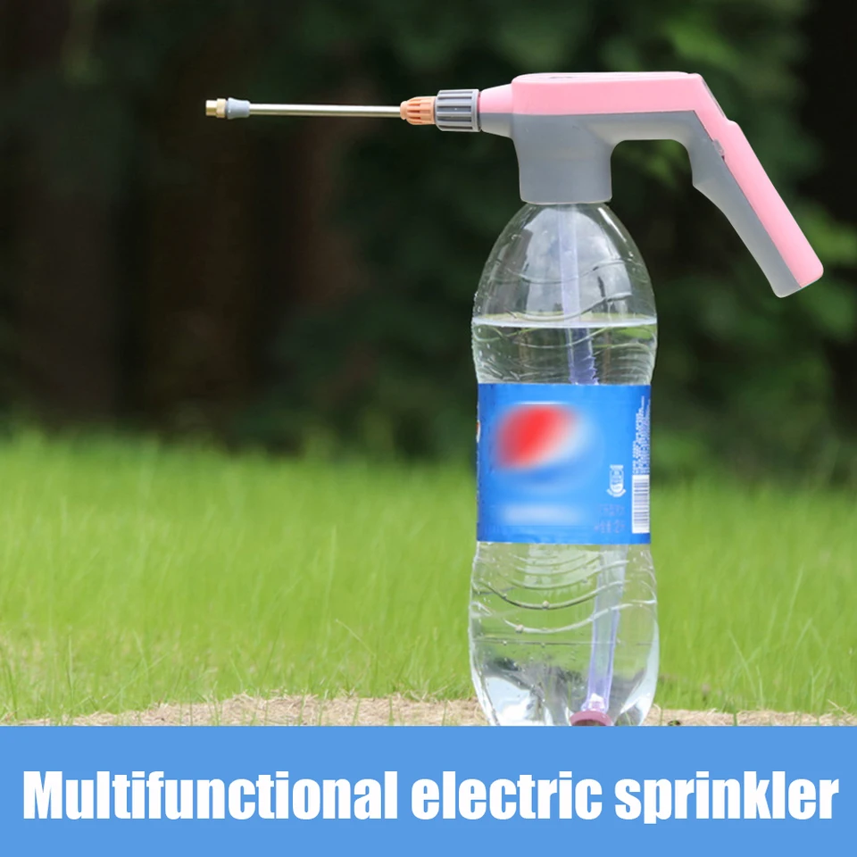 Automatický vodný rozprašovač nastaviteľný atomizujúci vodnú pištoľ USB nabíjanie Poľnohospodárske postrekovanie pištole Sprinkler