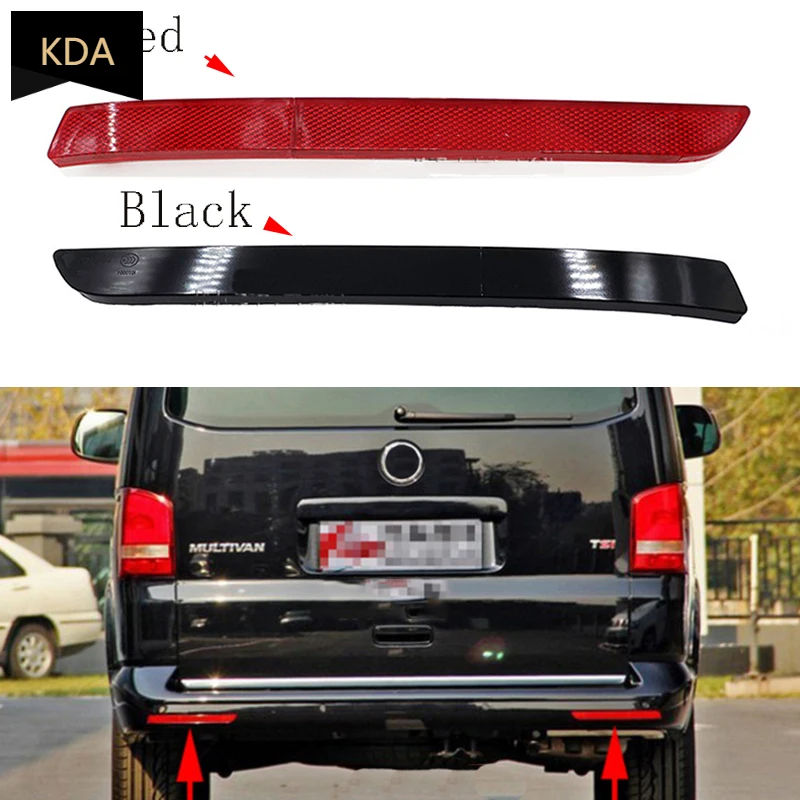 Automatický zadný nárazník výstražný svetlo pásový kryt pre VW Transporter Multivan 2010-2015 Transporter Caravelle 2014 2015